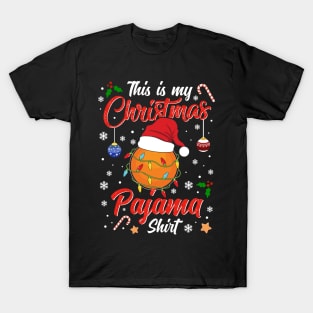 Funny Costume Family This is my Christmas Pajamas Ping Pong T-Shirt